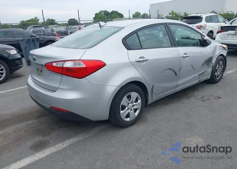 2015 Kia Forte Lx из США, поврежденный, VIN KNAFK4A63F5337754